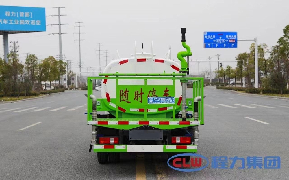 東風(fēng)華神3方純電動(dòng)綠化噴灑車灑水車圖片4