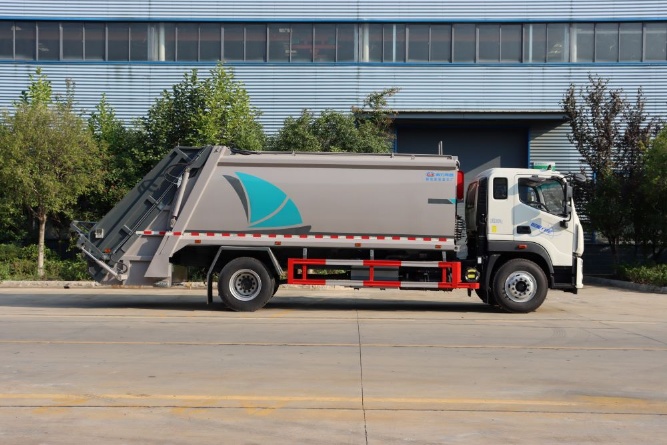 福田歐曼行星14-18方壓縮垃圾車新款圖片3