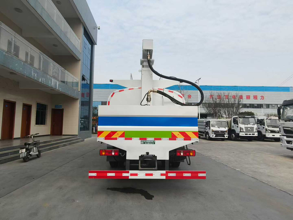 新款東風天錦10m3多功能鐵路抑塵車綠化灑水車抑塵噴霧車圖片5